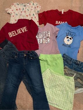 12pc Girls 4T-5T bundle